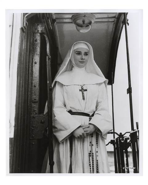 Audrey Hepburn's Personally Owned Photo From ''The Nun's Story''